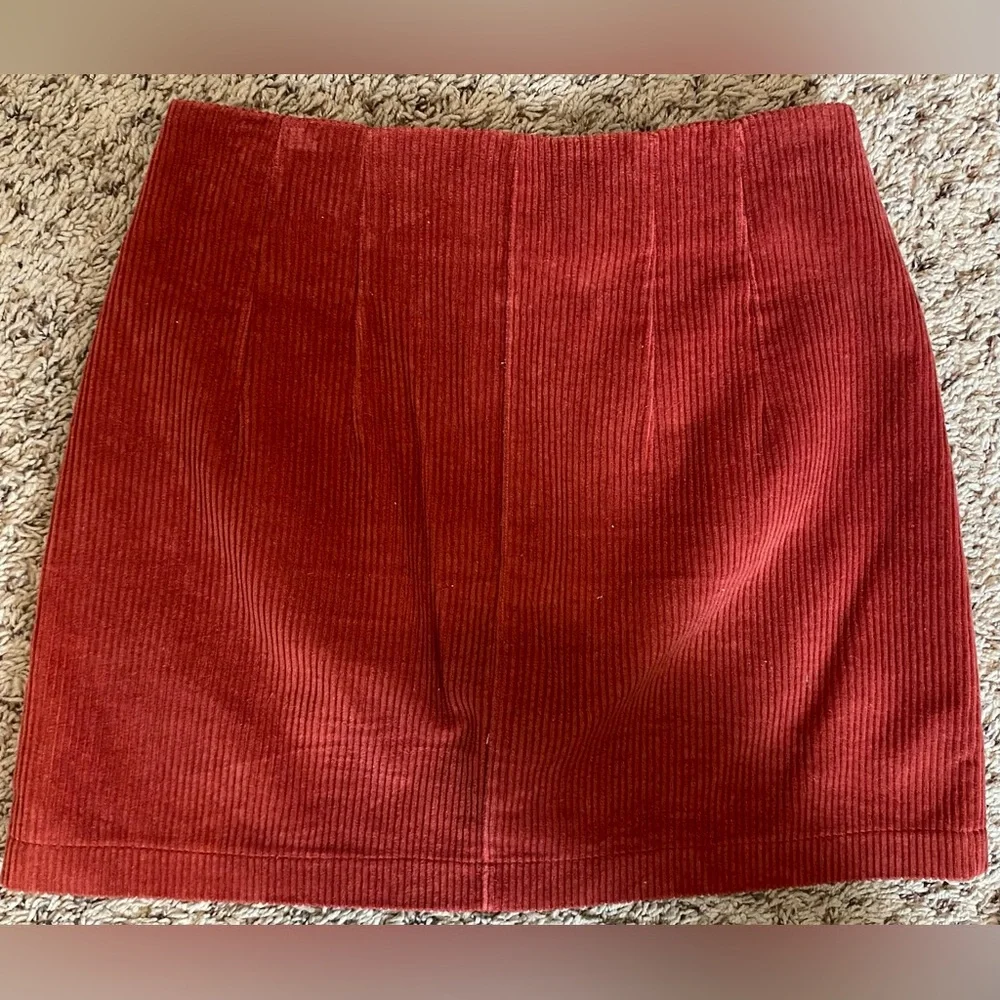 Altar’d State Rust Skirt - Picture 2 of 3